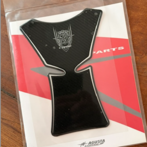 Genuine MV Agusta Tank Guard with Logo F4 up to 2009 Gel Tank Protector Carbon Fiber Look