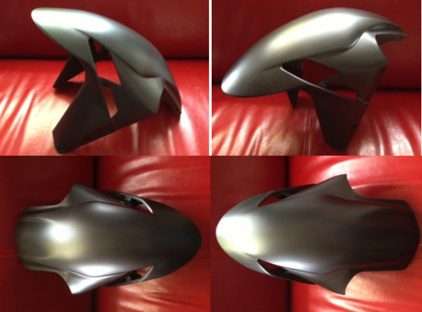 F3-B3 Front Fender Matte Finish by Carbonvani - Image 2