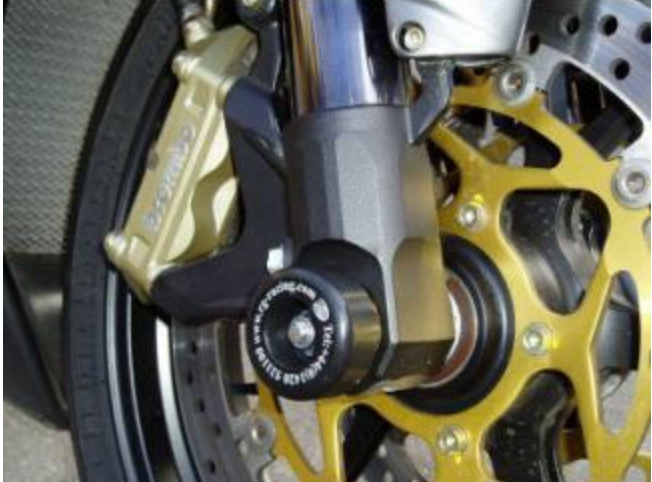 R&G Front Axle Sliders for MV Agusta F4 and B4