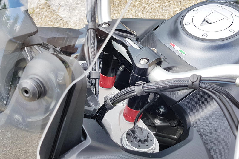 Multistrada 1200 2015+ AEM Factory Ducati Front Wheel Nut Silver