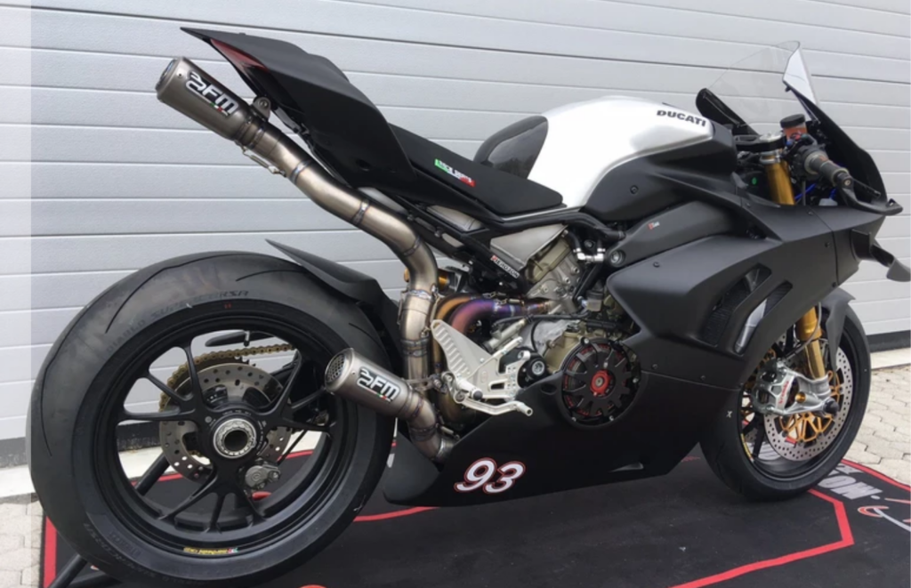 Ducati Panigale V4 R Titanium Full Racing Exhaust System GP Racing