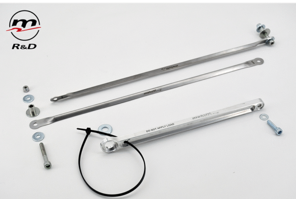 WATER-OIL RADIATORS SUPPORT KIT for 2025 Panigale V4– by Melotti - Image 7