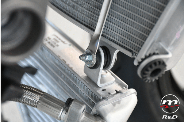 WATER-OIL RADIATORS SUPPORT KIT for 2025 Panigale V4– by Melotti - Image 4