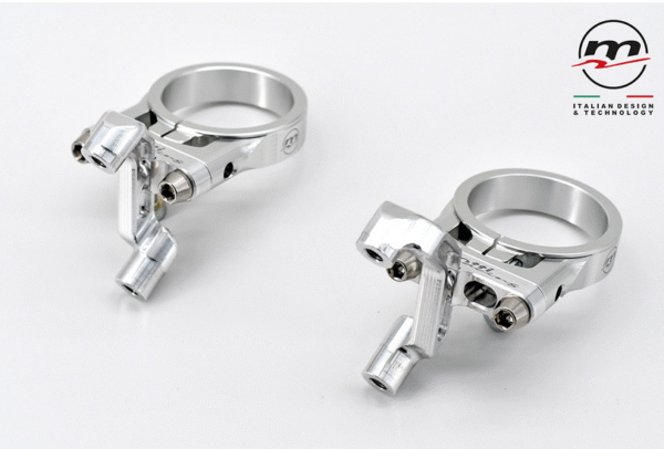 PANIGALE V2 – V4 2025 MOBILE FENDER SUPPORT (Showa forks) by Melotti Italy
