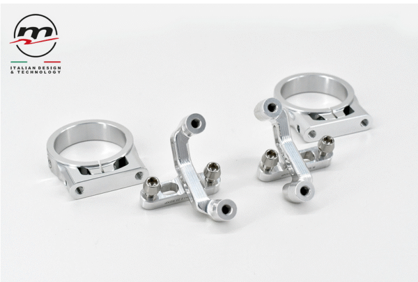 PANIGALE V2 – V4 2025 MOBILE FENDER SUPPORT (Showa forks) by Melotti Italy - Image 4