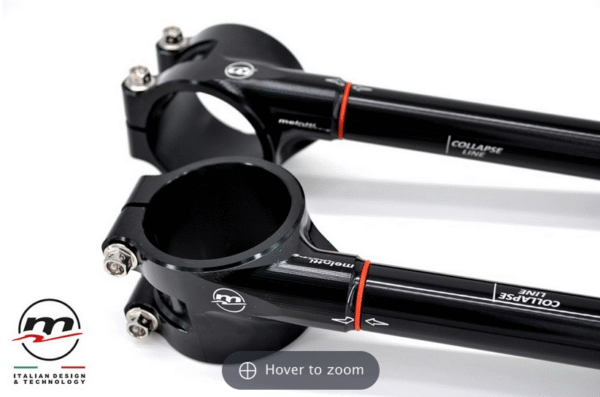 Racing GP Handlebars / Clip-ons by Melotti - Image 7