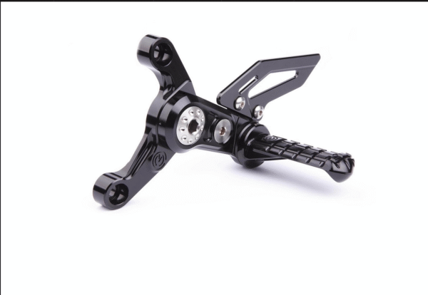 Machined from solid riding adjustable footpegs kit - New Design by Moto Corse - Image 6
