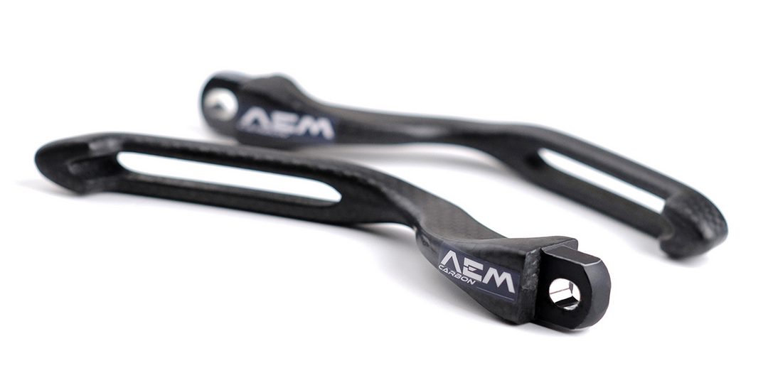 Carbon fiber levers “CARBON TOUCH” for RCS (Brake and Clutch) by AEM Factory