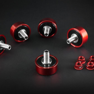 AEM FACTORY - 5 MV Agusta Lightweight Stainless Cush Drives With Nuts (01-10 and 2017+) or 5 Ducati Lightweight Stainless Cush Drives With Color Matched Aluminum Nuts